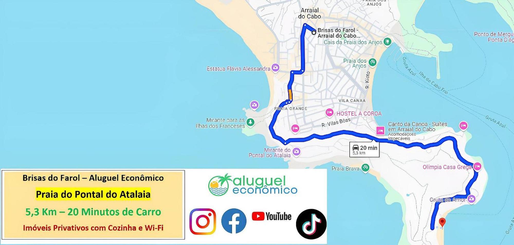 Arraial Do Cabo - Brisas Do Farol - Aluguel Economico Daire Dış mekan fotoğraf